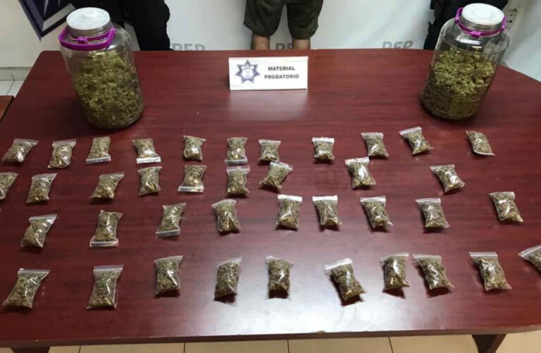 Captura policía estatal a presunto narcovendedor en Atlixco