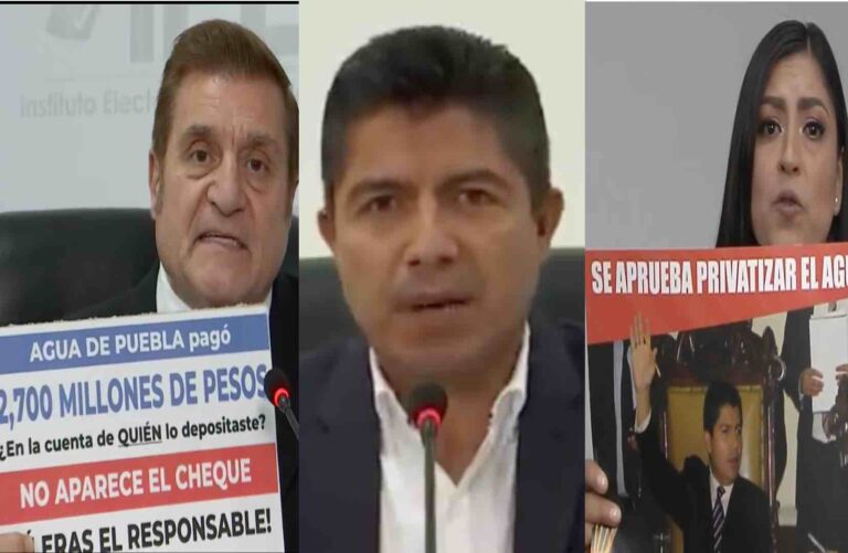 Se centran candidatos por alcaldía en atacar a Rivera Pérez por privatización del agua