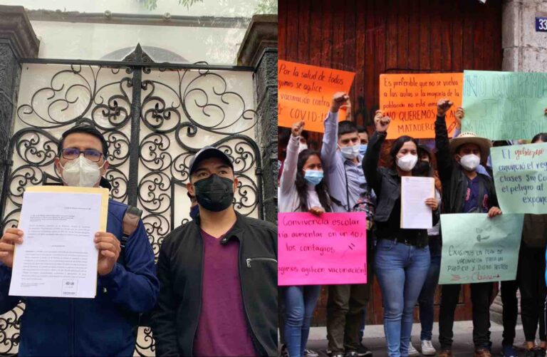 Entrevista| Estudiantes denuncian a AMLO ante la ONU
