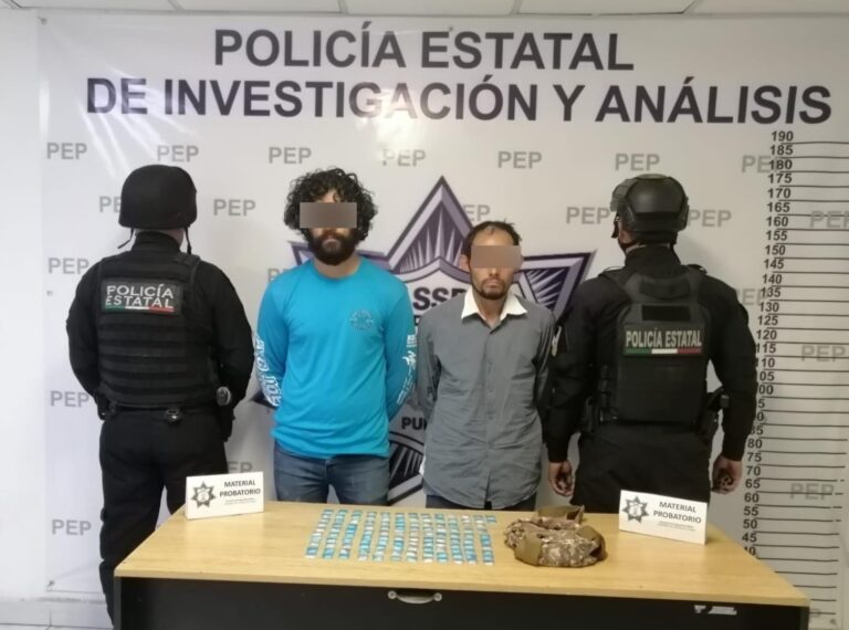 Captura Policía Estatal a “El Lobo”, presunto narcomenudista