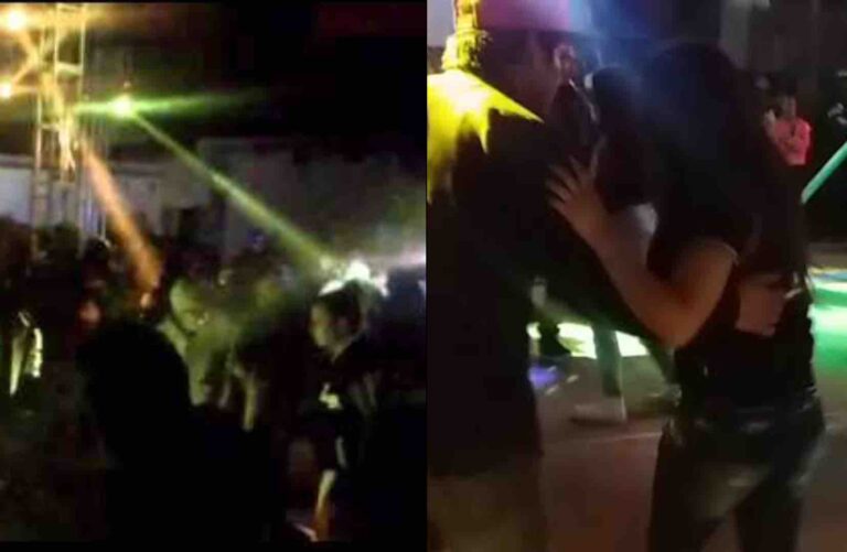 Pandemia no para bailes sonideros en Atlixco