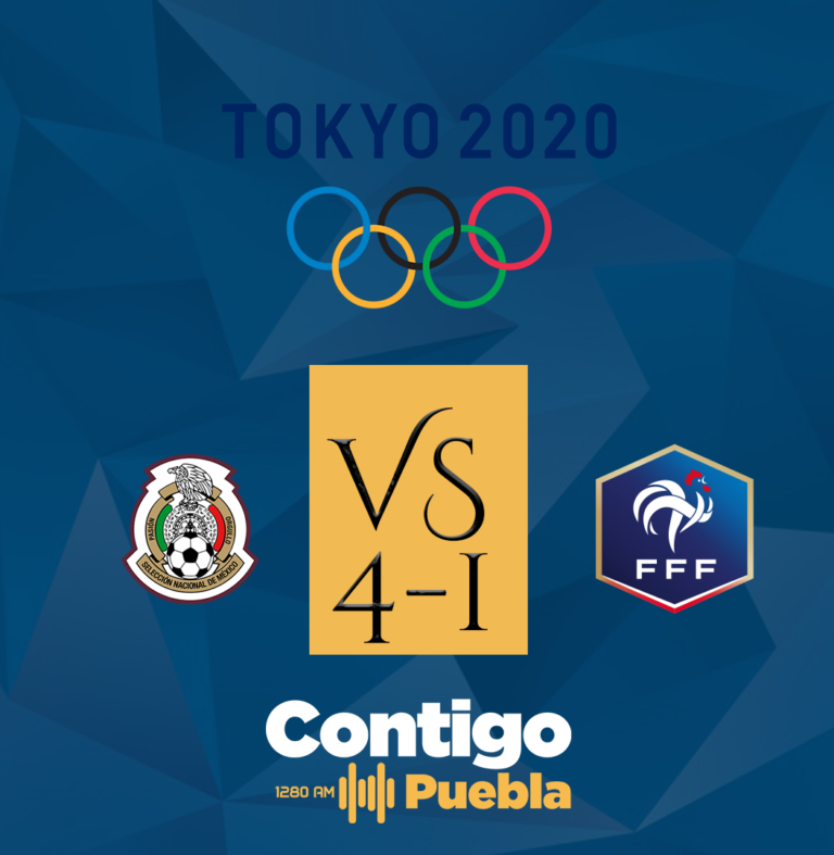 México gana 4-1 contra Francia en su debut en Tokio 2021