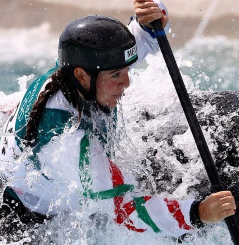 Sofía Reinoso, clasificada a semifinales de canotaje en Tokio