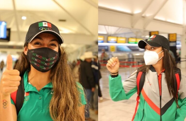 Parte el primer contingente mexicano a Tokio