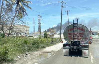 Incendio en Puerto Dos Bocas es controlado; es el segundo en cuatro días