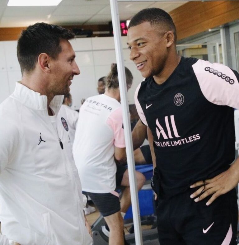 Mbappé dio la bienvenida a Messi y lo calificó de «leyenda»