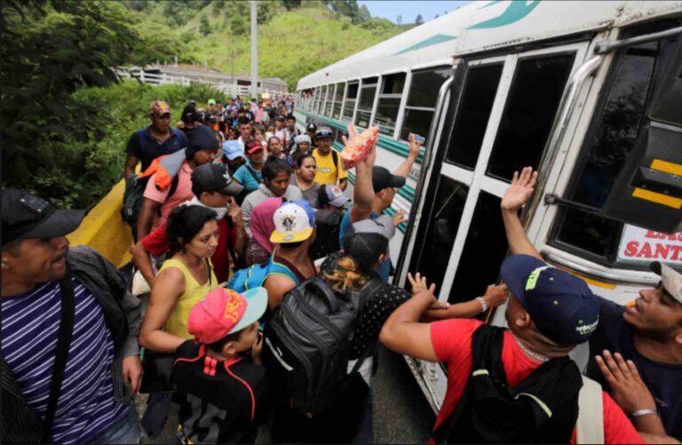 Sin control: crece el número de migrantes en México