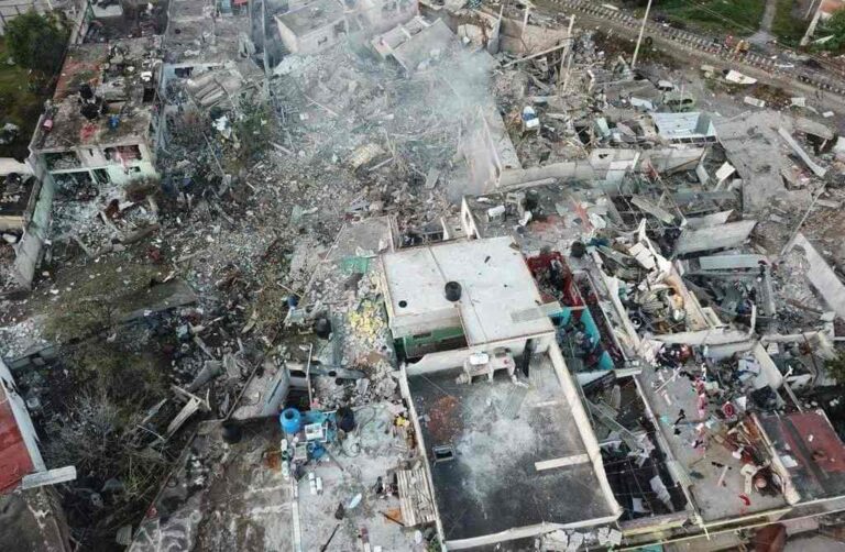 262 viviendas dañadas tras explosión en San Pablo Xochimehuacán