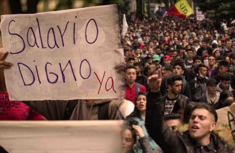 Disminuyen los salarios, que aumenten las luchas de los trabajadores