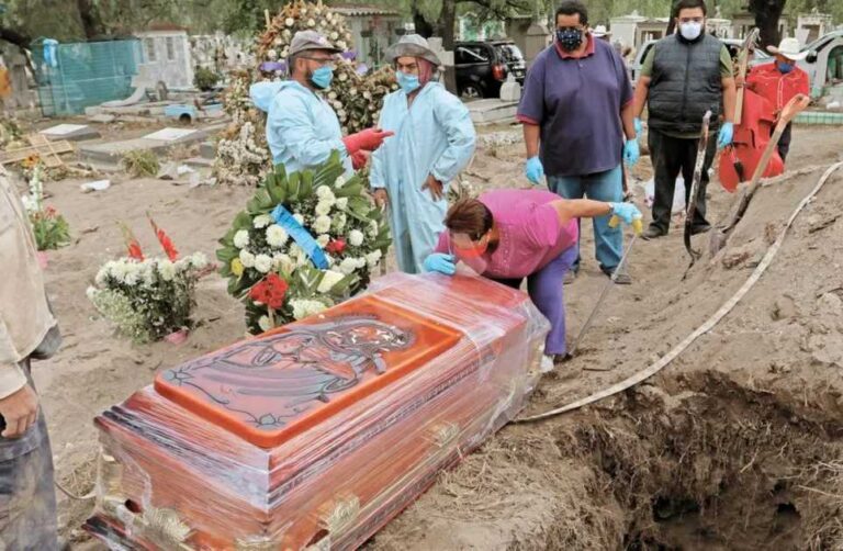 Registra México exceso de mortalidad por covid-19