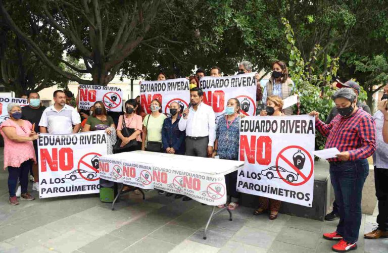 Acusan intento de Morena por politizar de parquímetros