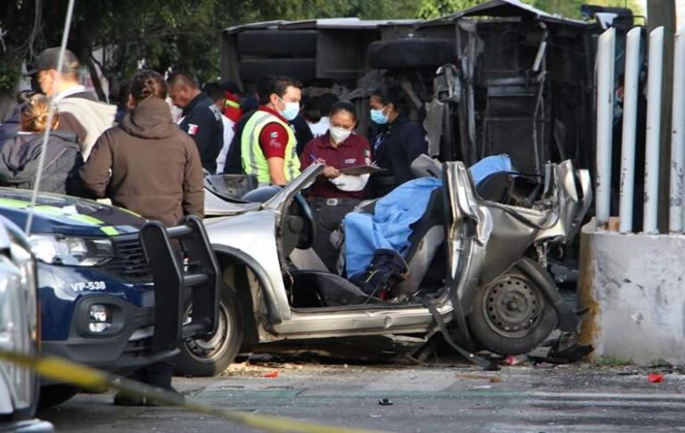 Julio es el mes con más accidentes de tránsito en Puebla