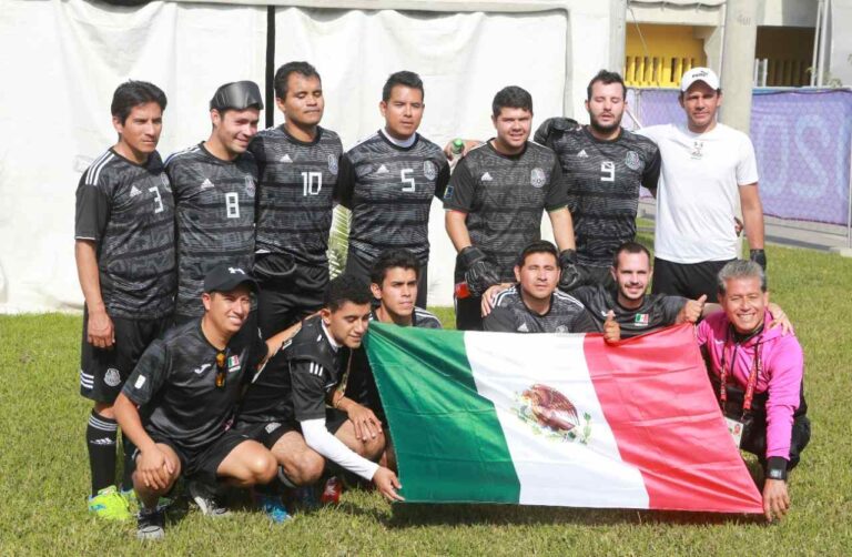 Selección de futbol de ciegos inicia su camino en el Grand Prix Mundial Puebla 2022