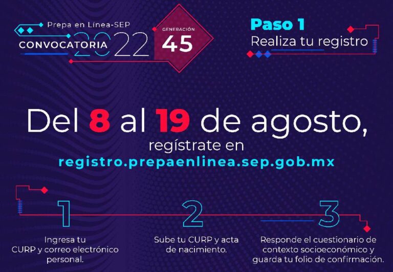 Abre Prepa en Línea-SEP nuevo periodo de registro