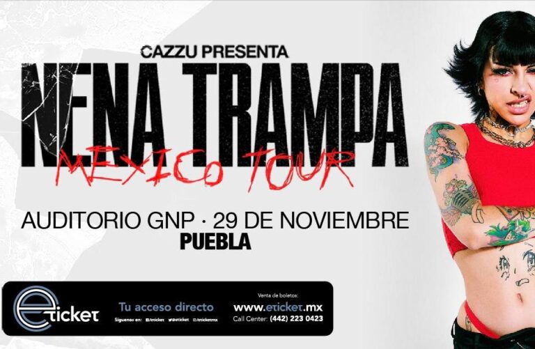 ¡Cazzu en Puebla! Anuncian venta de boletos