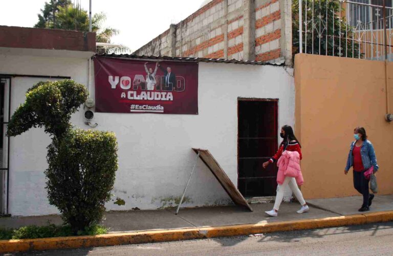 Claudia Sheinbaum en Puebla, calles se llenan de «Yo AMLO a Claudia”