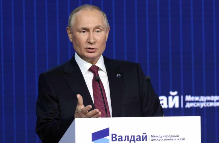 Vladímir Putin pronuncia discurso en la conferencia del Tratado de No Proliferación Nuclear