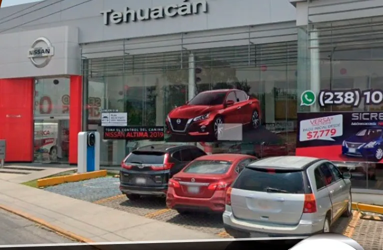 Asaltan sucursal de Nissan en Tehuacán