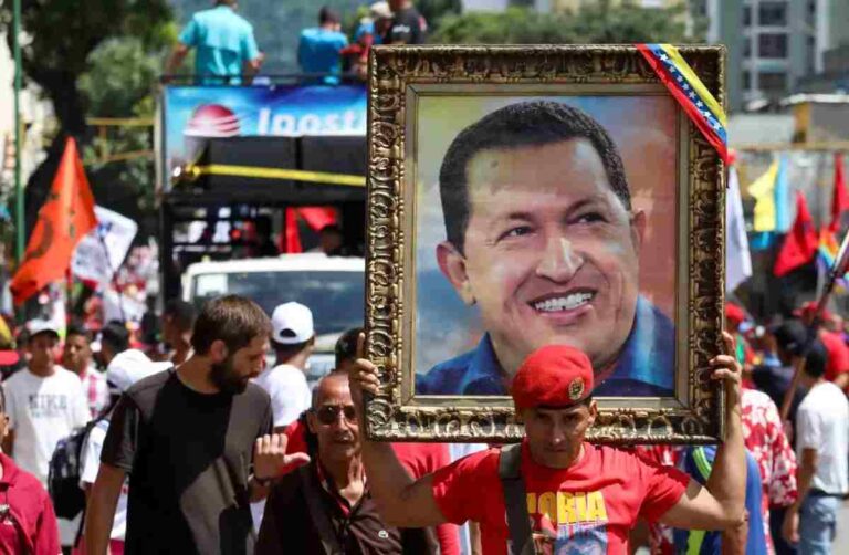 Conmemoran en Venezuela el decimo aniversario luctuoso de Hugo Chavez