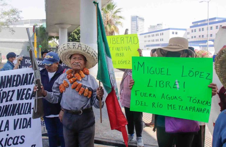 Defensor del agua en Puebla, acusado de terrorismo