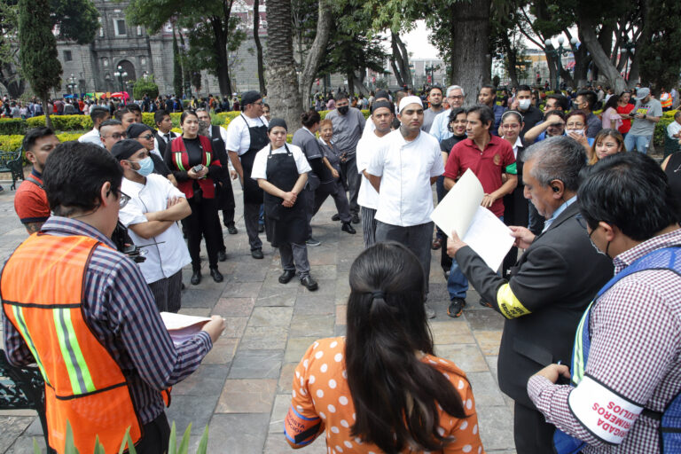Puebla participará en el Simulacro Nacional 2024