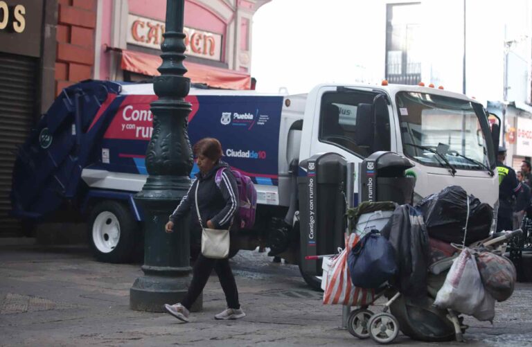Recolección dominical de basura y más botes papeleros para el Centro Histórico
