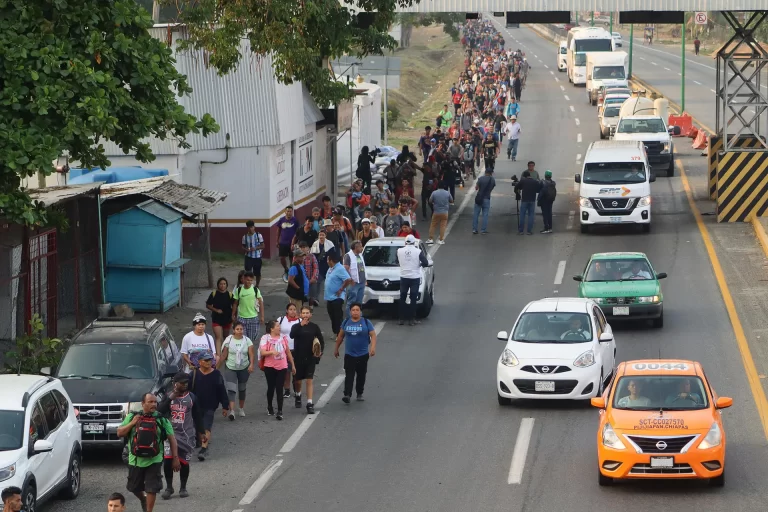 Viacrucis migrante contra la muerte
