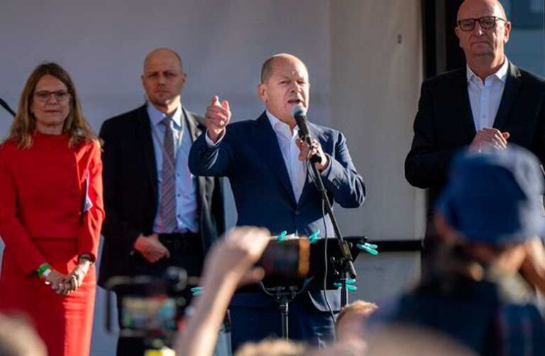 Acusan a Scholz  de “instigador de la Guerra” y “mentiroso”
