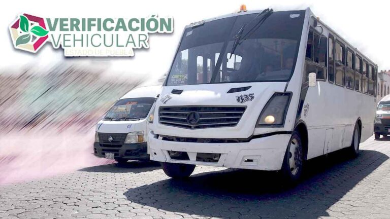 En Puebla, menos del 60% del transporte público ha verificado