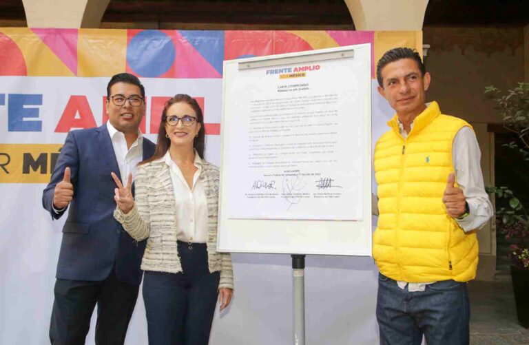 PAN, PRI y PRD confirman alianza rumbo al 2024