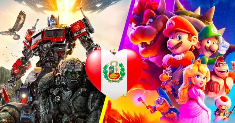 Supera Transformers a Mario Bros en Perú