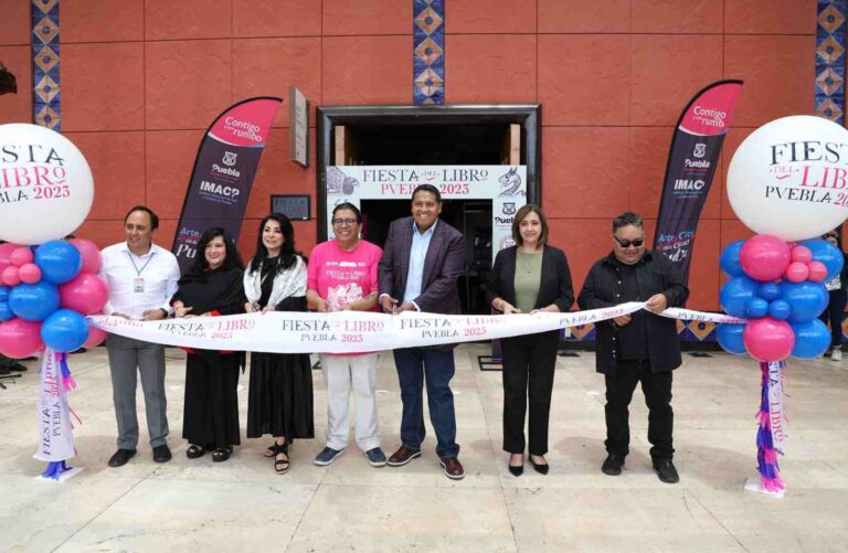 Inauguran la “Fiesta del Libro” en Puebla capital