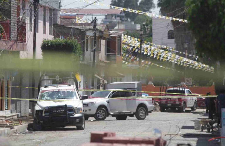 Se desata balacera en San Miguel Xoxtla, deja un policía muerto y 4 detenidos