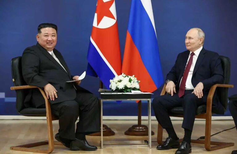 El mandatario norcoreano Kim Jong-un estrecha lazos de cooperación con Rusia