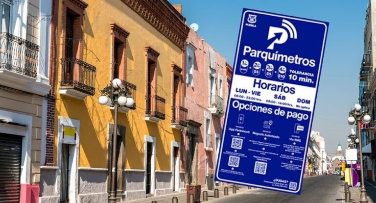 Parquímetros en Puebla tienen listo su nuevo funcionamiento
