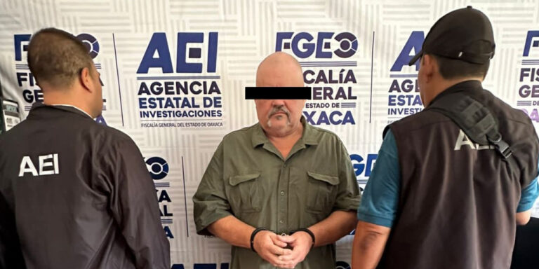 Capturan en Oaxaca a estadounidense prófugo desde hace 30 años