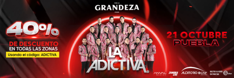 Anuncian 40% de descuento en el concierto de La Adictiva