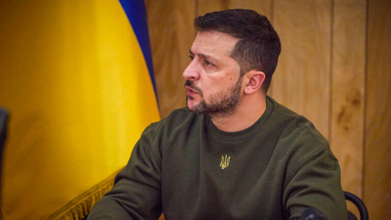 El presidente de Ucrania empieza a hablar de negociar con Rusia