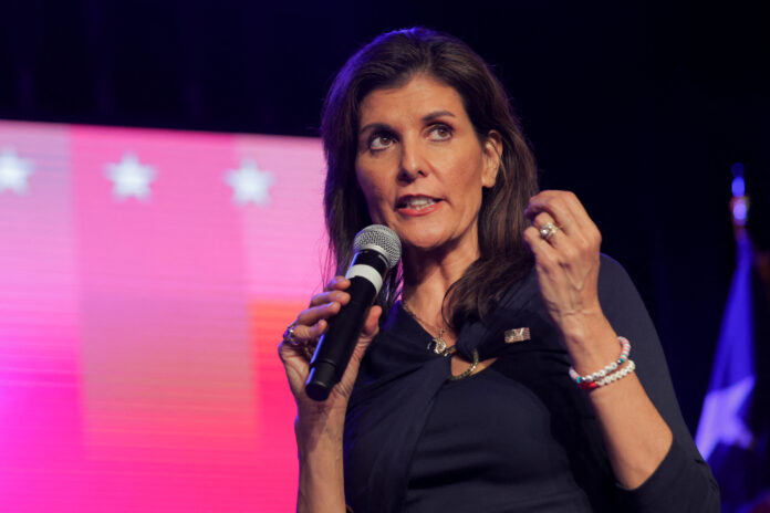 Republican presidential candidate Nikki Haley holds rally in Fort Worth