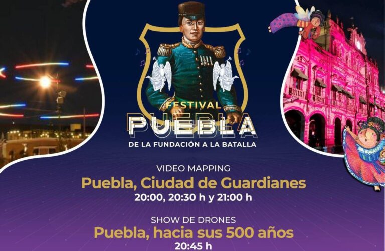 Anuncian actividades por el 493 aniversario de la fundación de Puebla