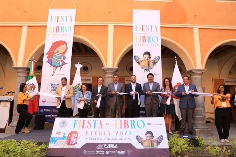 Comienza en Puebla capital la “Fiesta del Libro 2024”