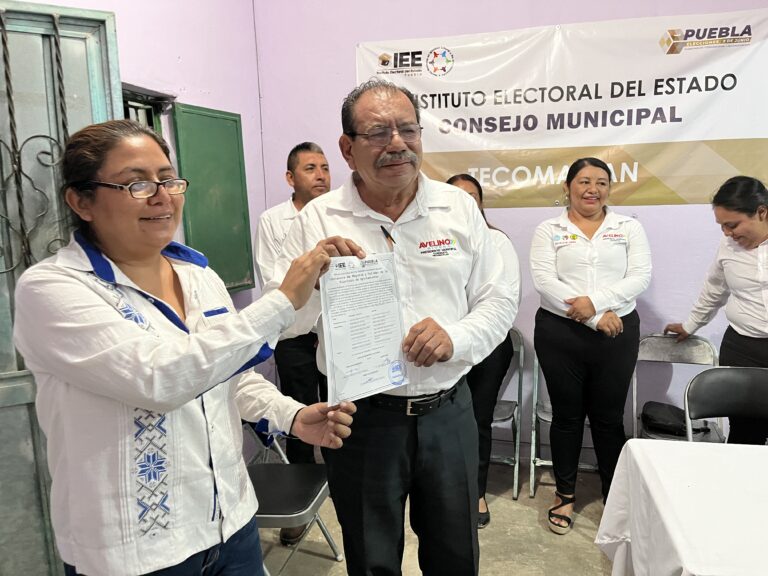 Avelino Rivera es presidente constitucional electo en Tecomatlán