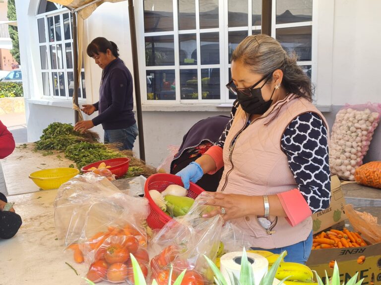 Continúa programa de martes de verduras a bajo costo en Ocoyucan