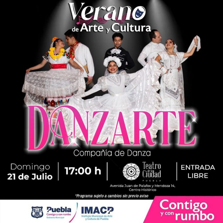 Disfruta del Verano de Arte y Cultura en la ciudad de Puebla