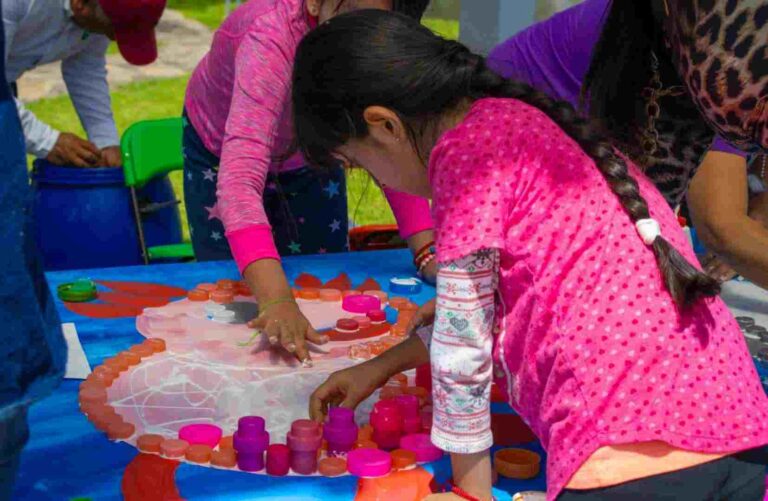 Con taller infantil promueven cultura del reciclaje