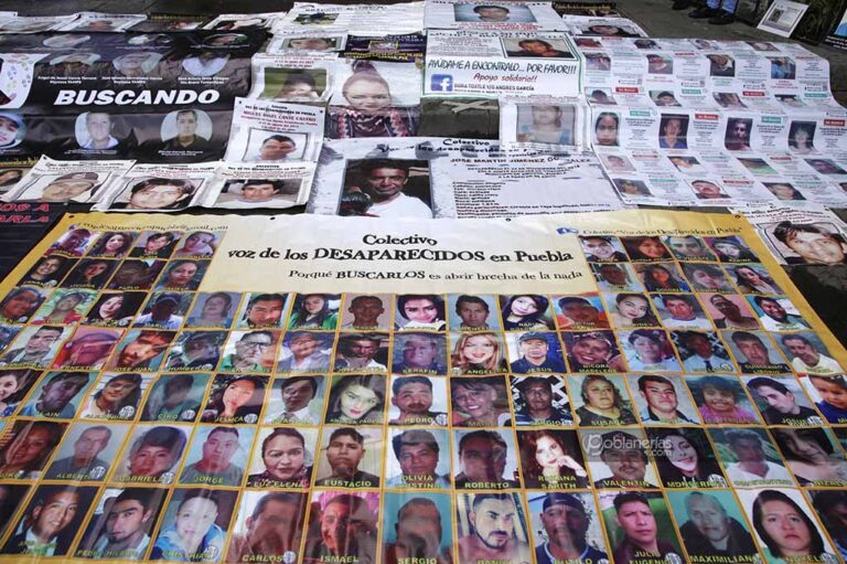 Puebla se ubica en el cuarto lugar de desapariciones