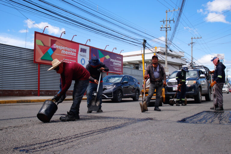 Anuncian programa de «Bacheo Nocturno»