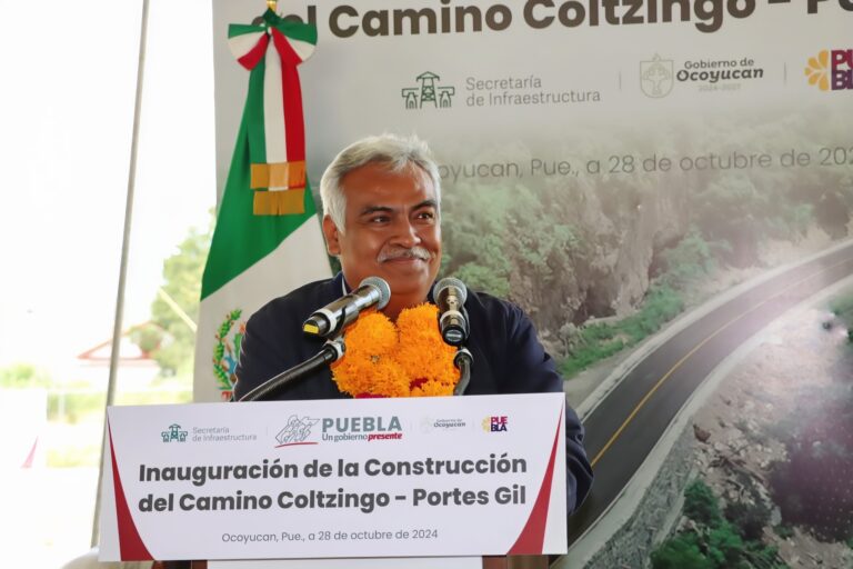 Gobierno municipal conecta Ocoyucan de extremo a extremo