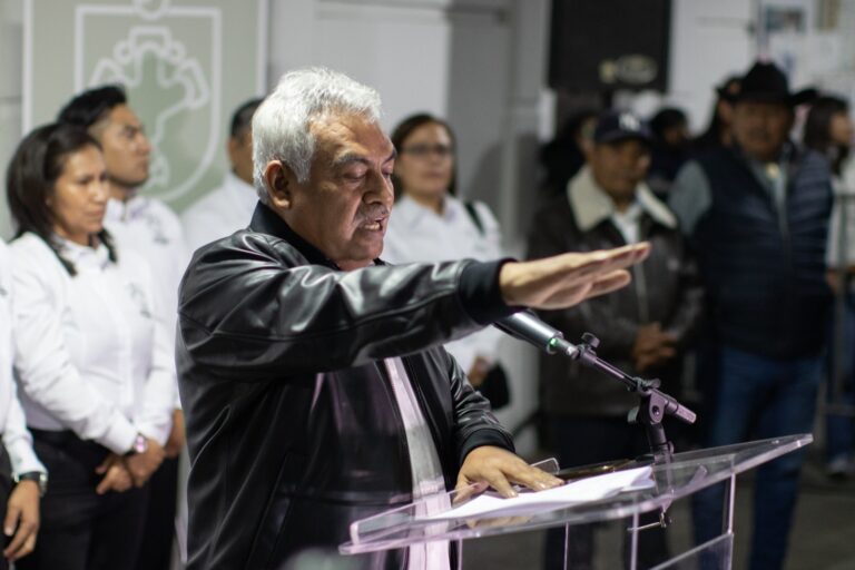 Toma protesta Aristóteles Campos como presidente municipal de Ocoyucan