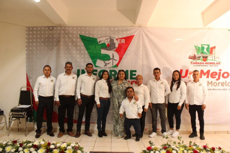 Tercer Informe de Gobierno de Cañada Morelos
